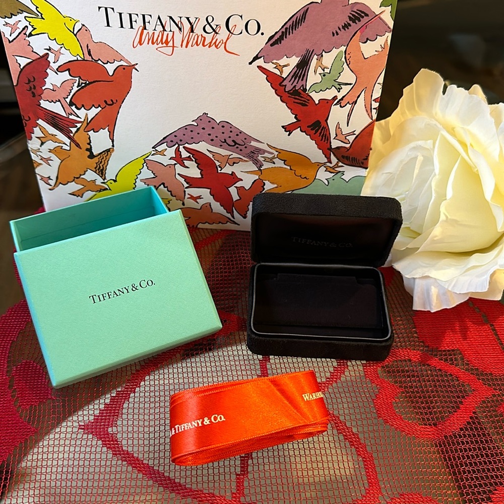 Tiffany earring gift box set